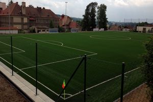 Artificial grass for football fields